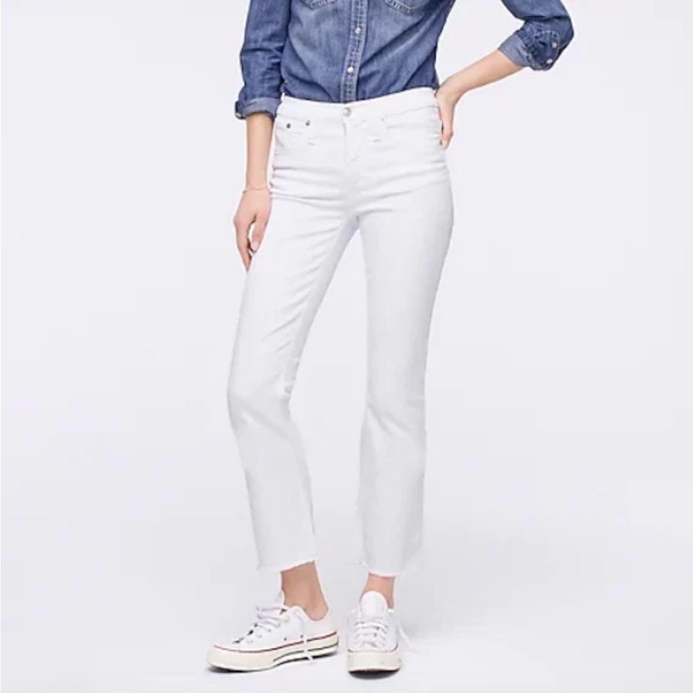 J. Crew 9” Billie Demi Boot Crop Jean